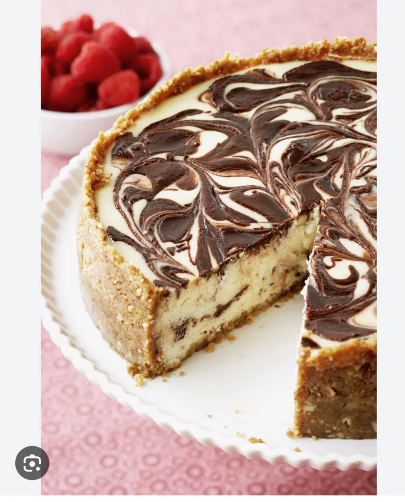 Chocolate Swirl Cheese Cake