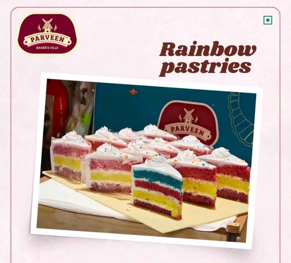 Rainbow Pastries